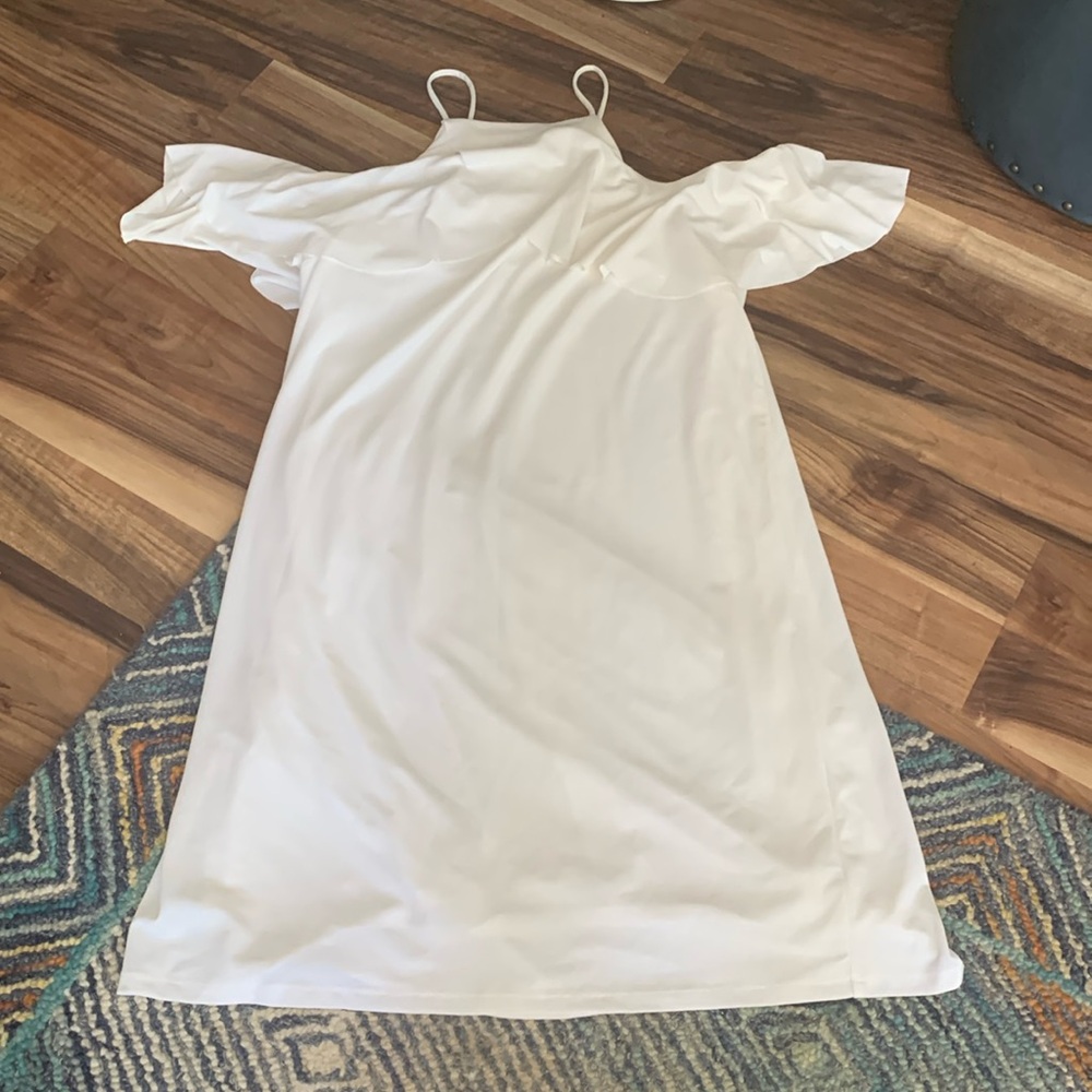 Cato cold shoulder strappy dress. Worn 2x